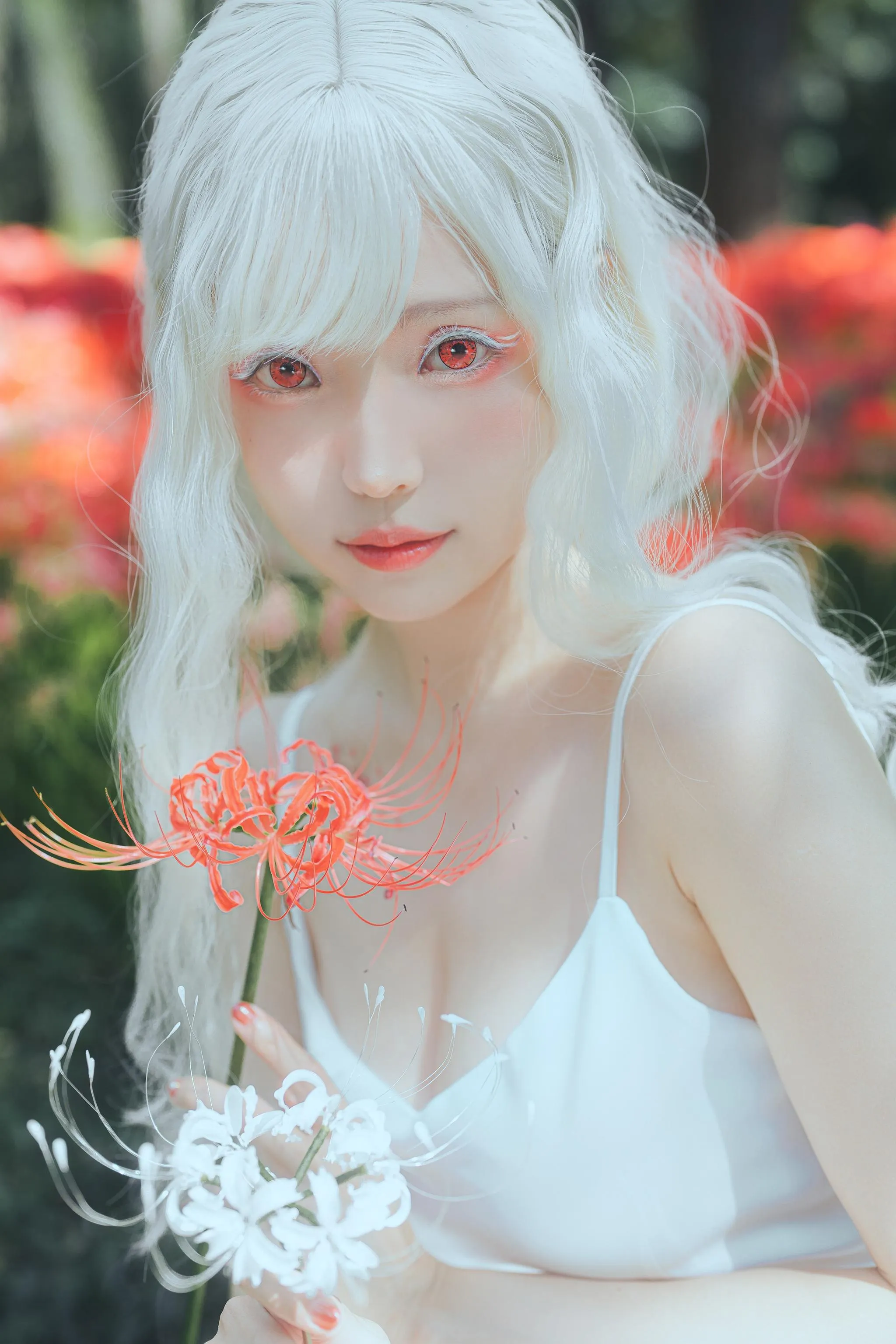 ElyEE子 – NO.129 23年10月订阅-B-White spider lily 白瓷彼岸 [27P]插图9